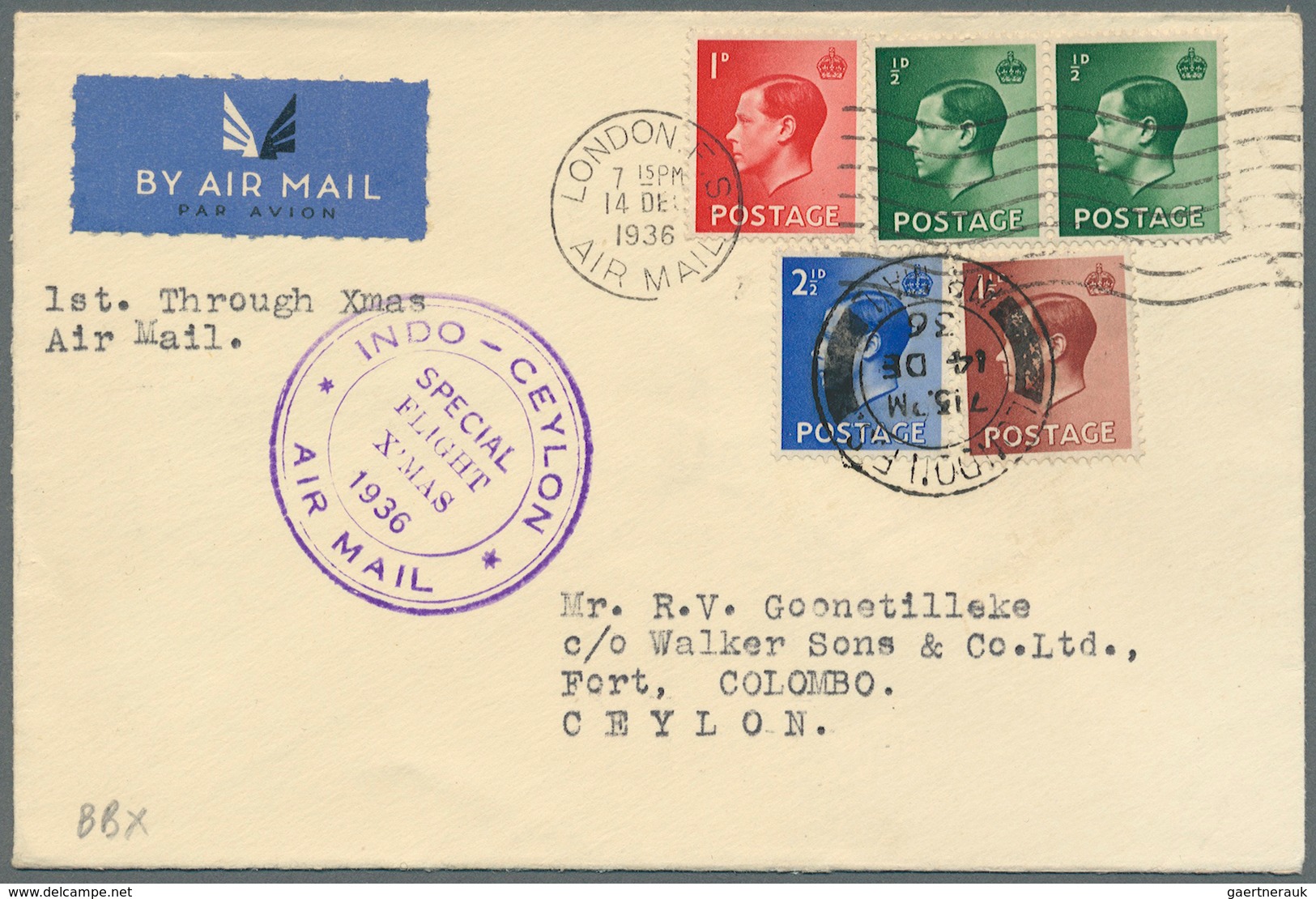 26714 Großbritannien: 1911 from, attractive lot of 49 items "AIRMAIL", first and foremost pre WWII covers