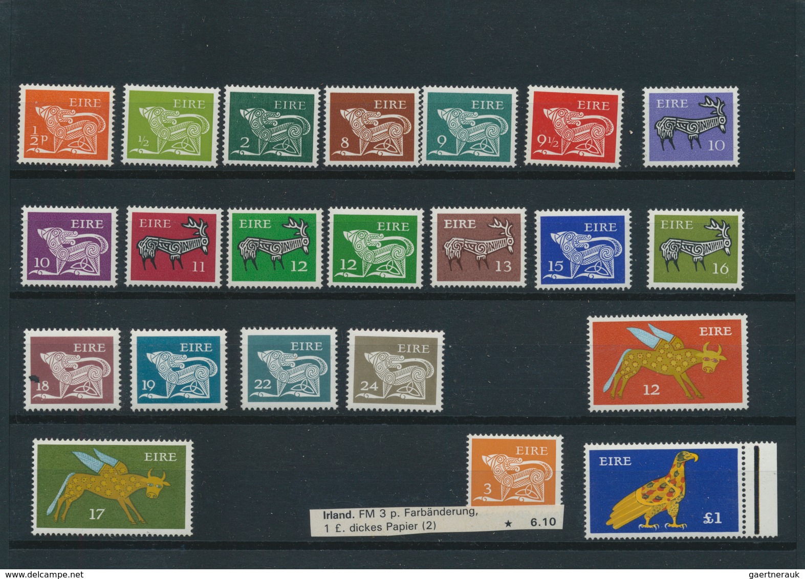 26754 Großbritannien - Kanalinseln: 1922/1985, Channel Islands And Ireland, U/m Accumulation On More Than - Non Classés