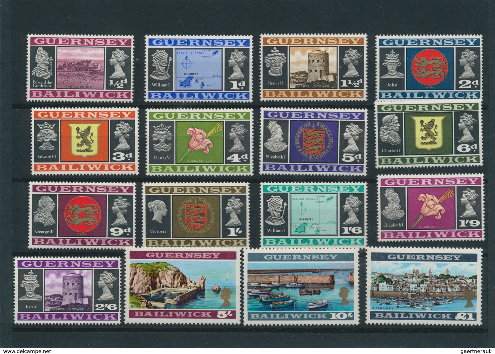 26754 Großbritannien - Kanalinseln: 1922/1985, Channel Islands And Ireland, U/m Accumulation On More Than - Non Classés