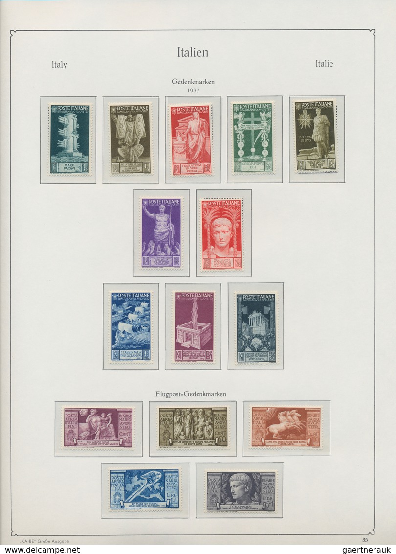 26917 Italien: 1851/1942, Collection Beginning With The Old Italien States Modena, Parma, Sicilia A.o., Co - Marcophilie