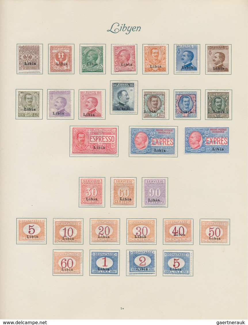 26930 Italien: 1861/1958, A scarce mint LH collection of mainly the early issues with many highpriced key-