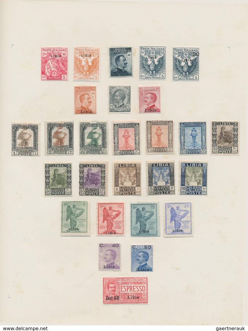 26930 Italien: 1861/1958, A scarce mint LH collection of mainly the early issues with many highpriced key-