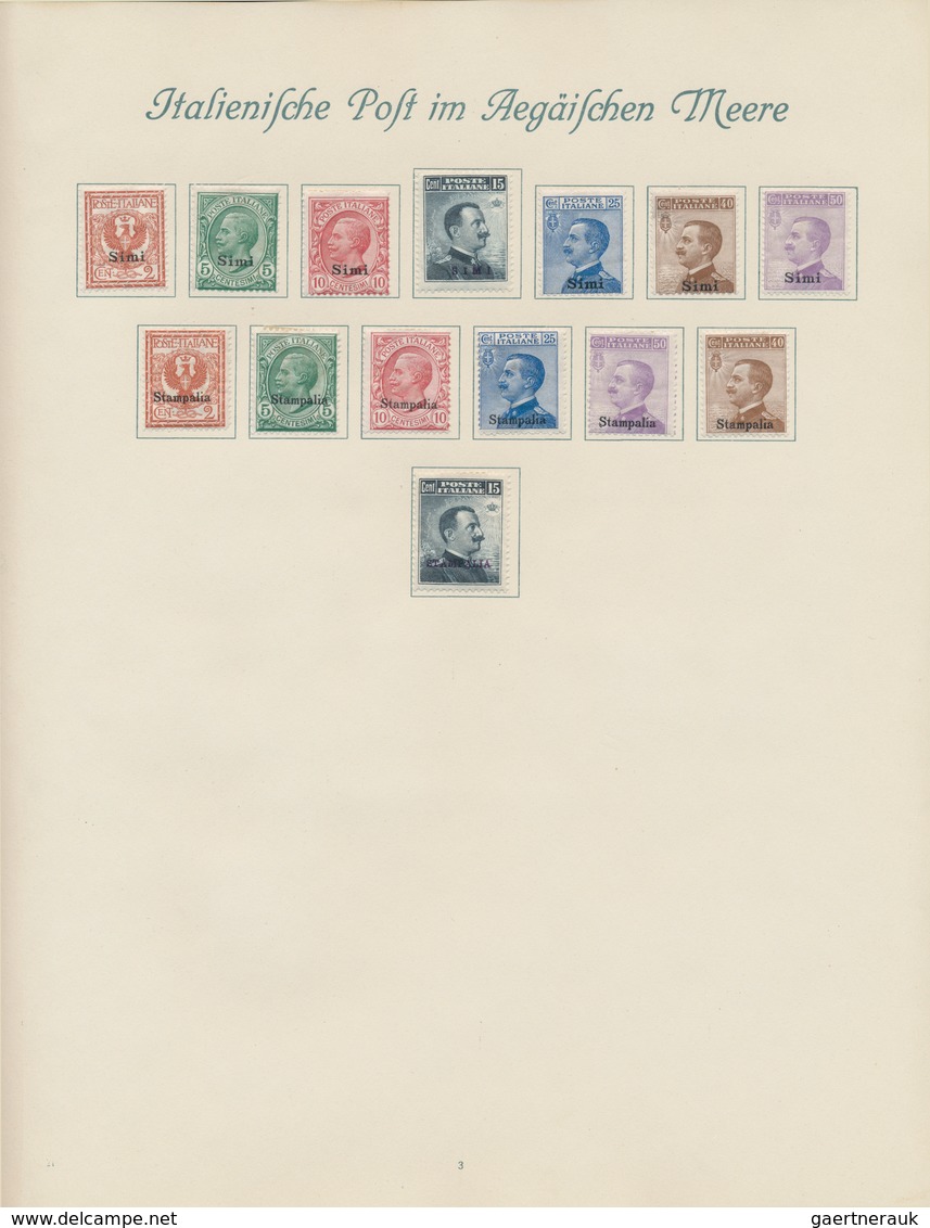 26930 Italien: 1861/1958, A scarce mint LH collection of mainly the early issues with many highpriced key-