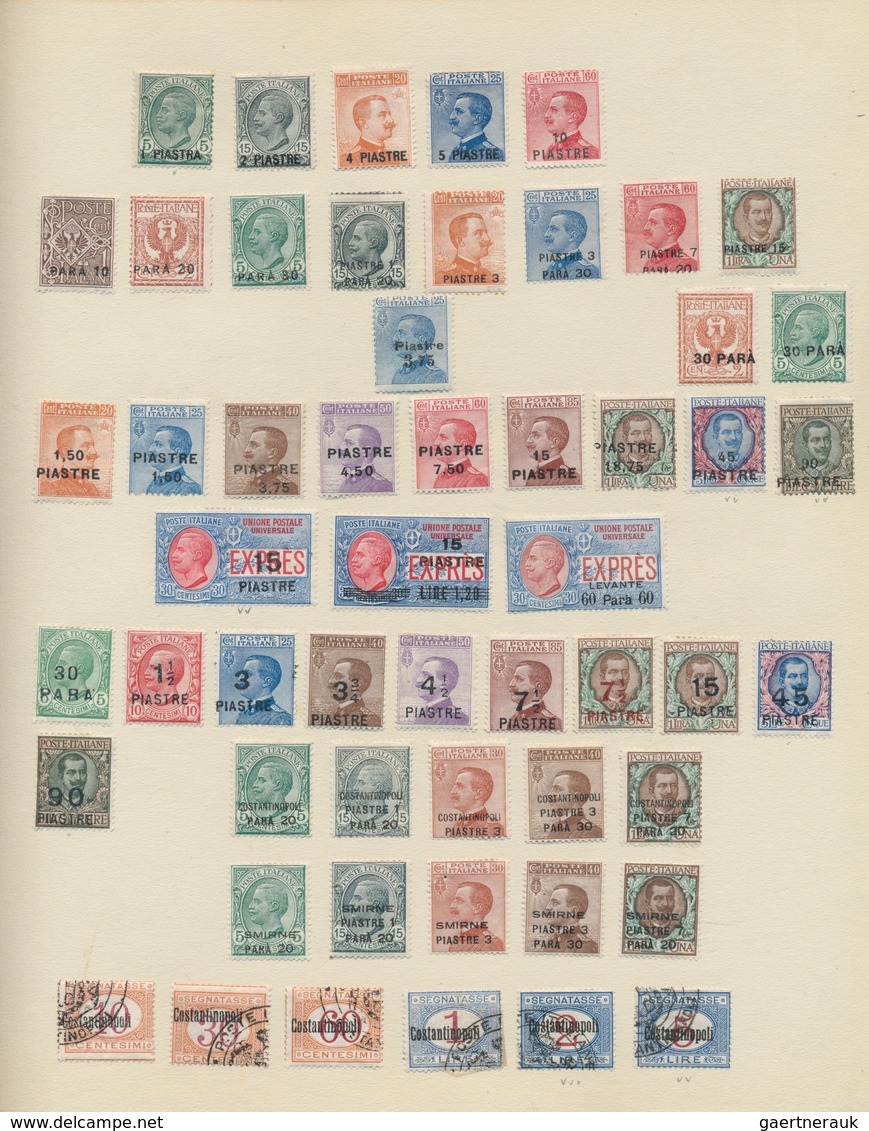 26930 Italien: 1861/1958, A scarce mint LH collection of mainly the early issues with many highpriced key-