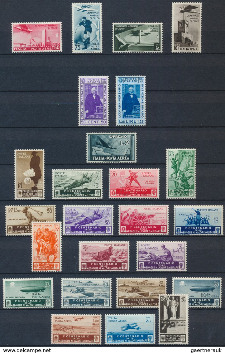 26955 Italien: 1869/1944, A Lovely Mint Collection Comprising Many Better Issues, E.g. 1890 Overprints, 19 - Marcophilie