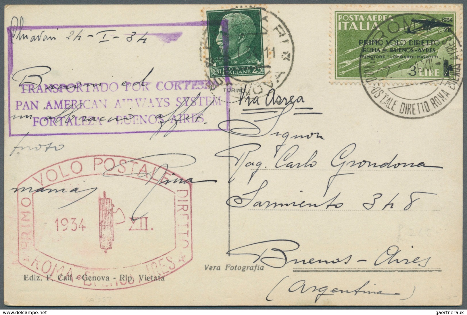 26956 Italien: 1871/1949, Italy/Area, group of six better entires, e.g. 1871 registered cover, 1933 Vatica