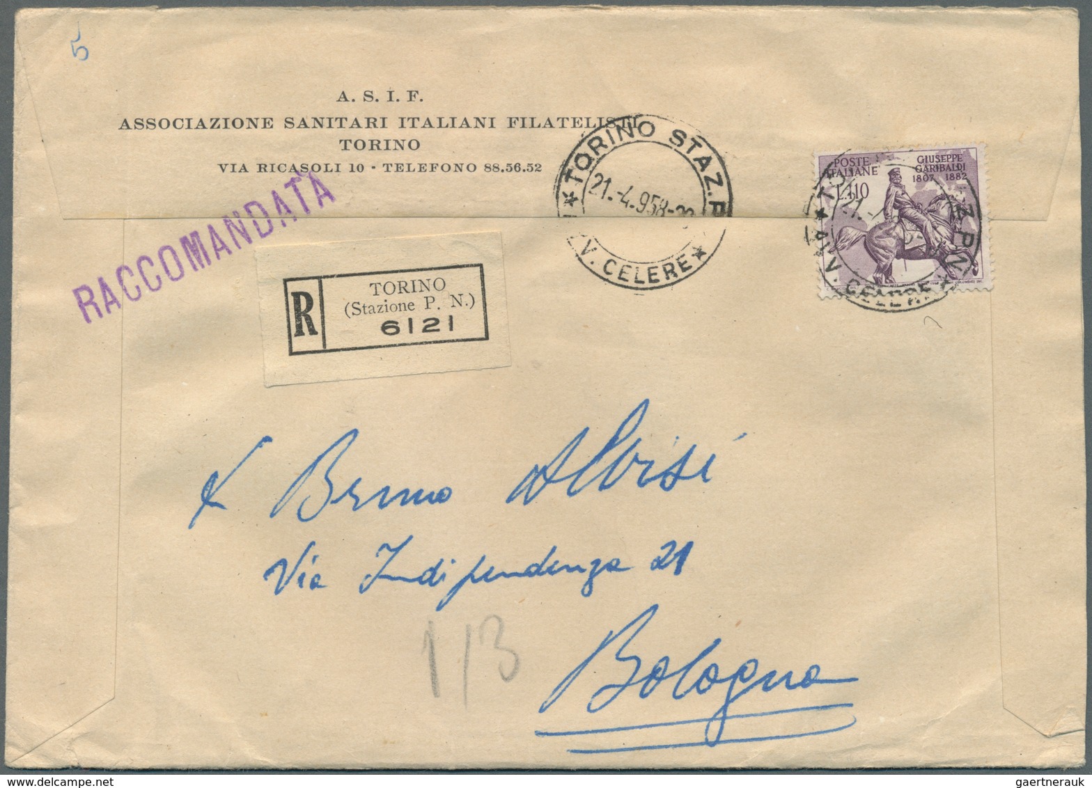 26974 Italien: 1902/1963 (ca.), holding of apprx. 350 commercial covers/cards, mainly postwar period and c