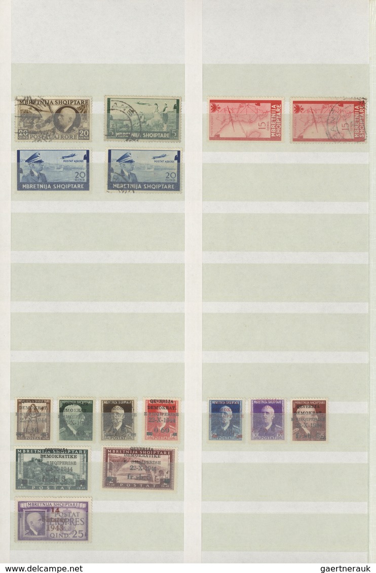 26998 Italien: 1939/1945, Italian Adriatic Area, Mint Collection/assortment On Stockpages, Comprising Occu - Marcophilie