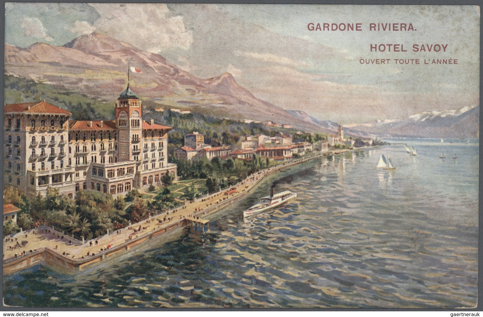 27045 Italien - Besonderheiten: 1898/1940, Trentino With The Lake Garda As An Extensive Traders Stock Of A - Non Classés