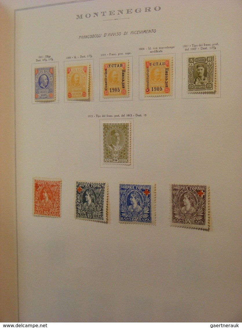 27050 Jugoslawien: 1866/1957: Neat Mint & Used Collection Of Yugoslavia In One Album Starting With Section - Lettres & Documents