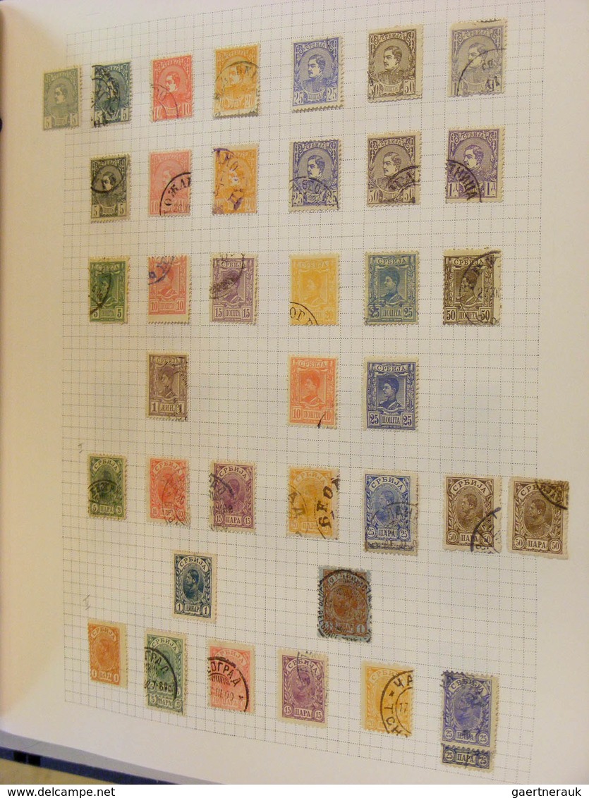 27050 Jugoslawien: 1866/1957: Neat mint & used collection of Yugoslavia in one album starting with section