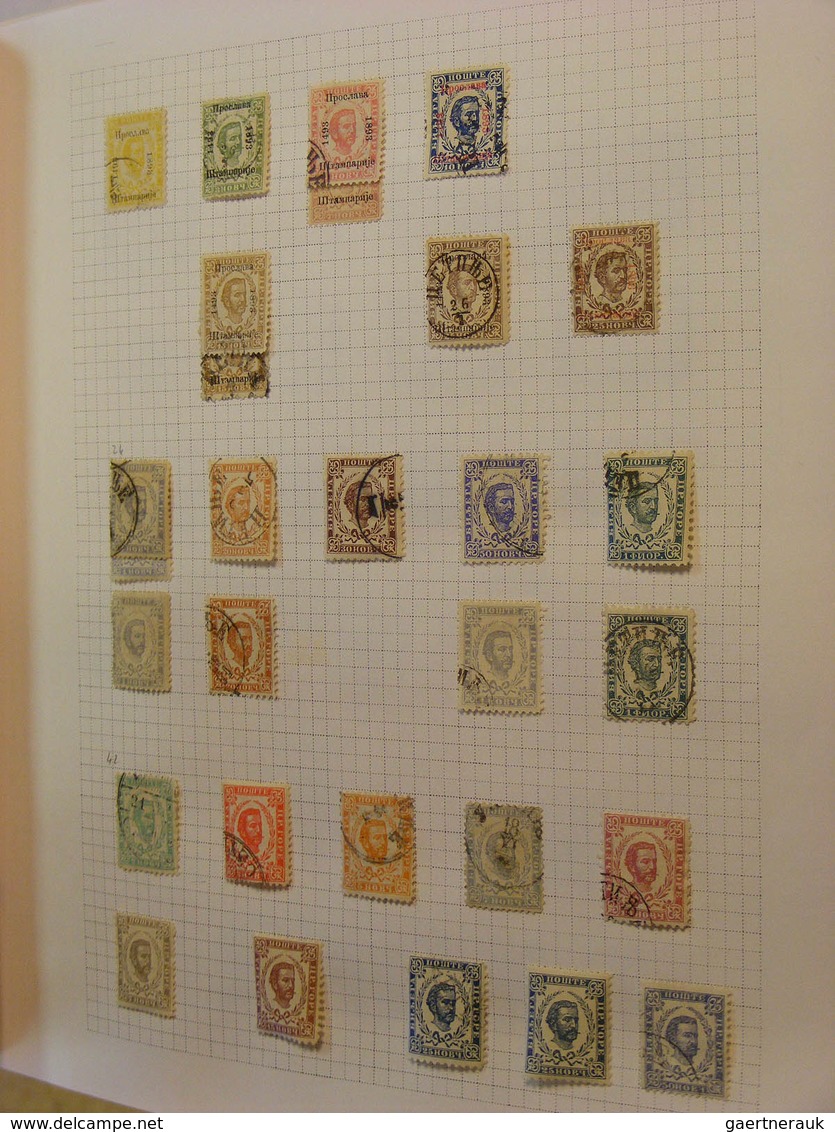 27050 Jugoslawien: 1866/1957: Neat mint & used collection of Yugoslavia in one album starting with section