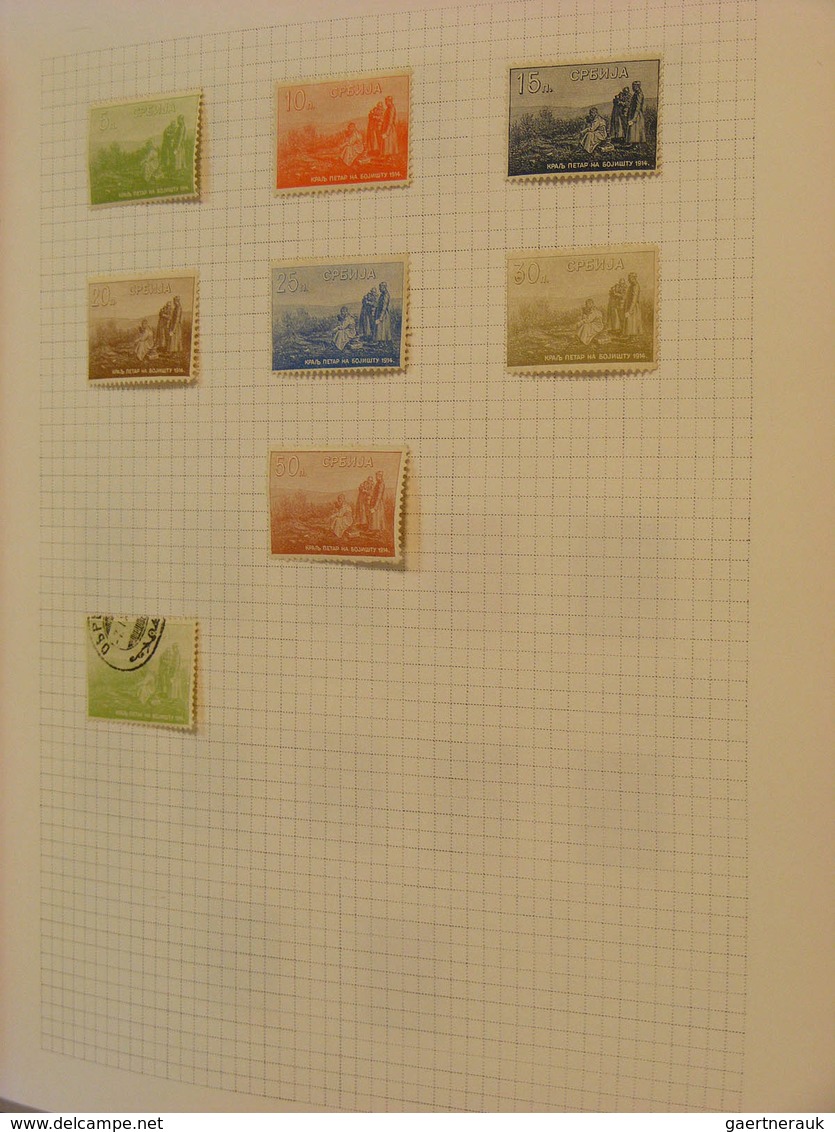 27050 Jugoslawien: 1866/1957: Neat mint & used collection of Yugoslavia in one album starting with section