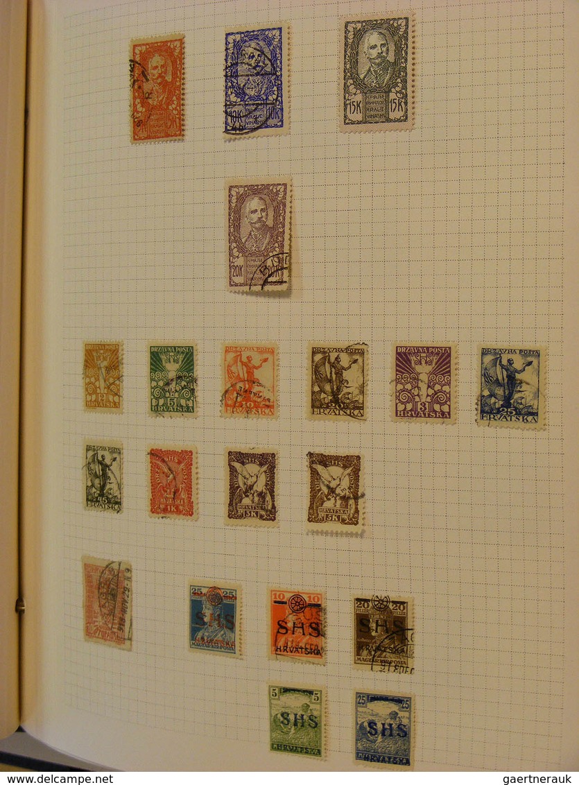 27050 Jugoslawien: 1866/1957: Neat mint & used collection of Yugoslavia in one album starting with section