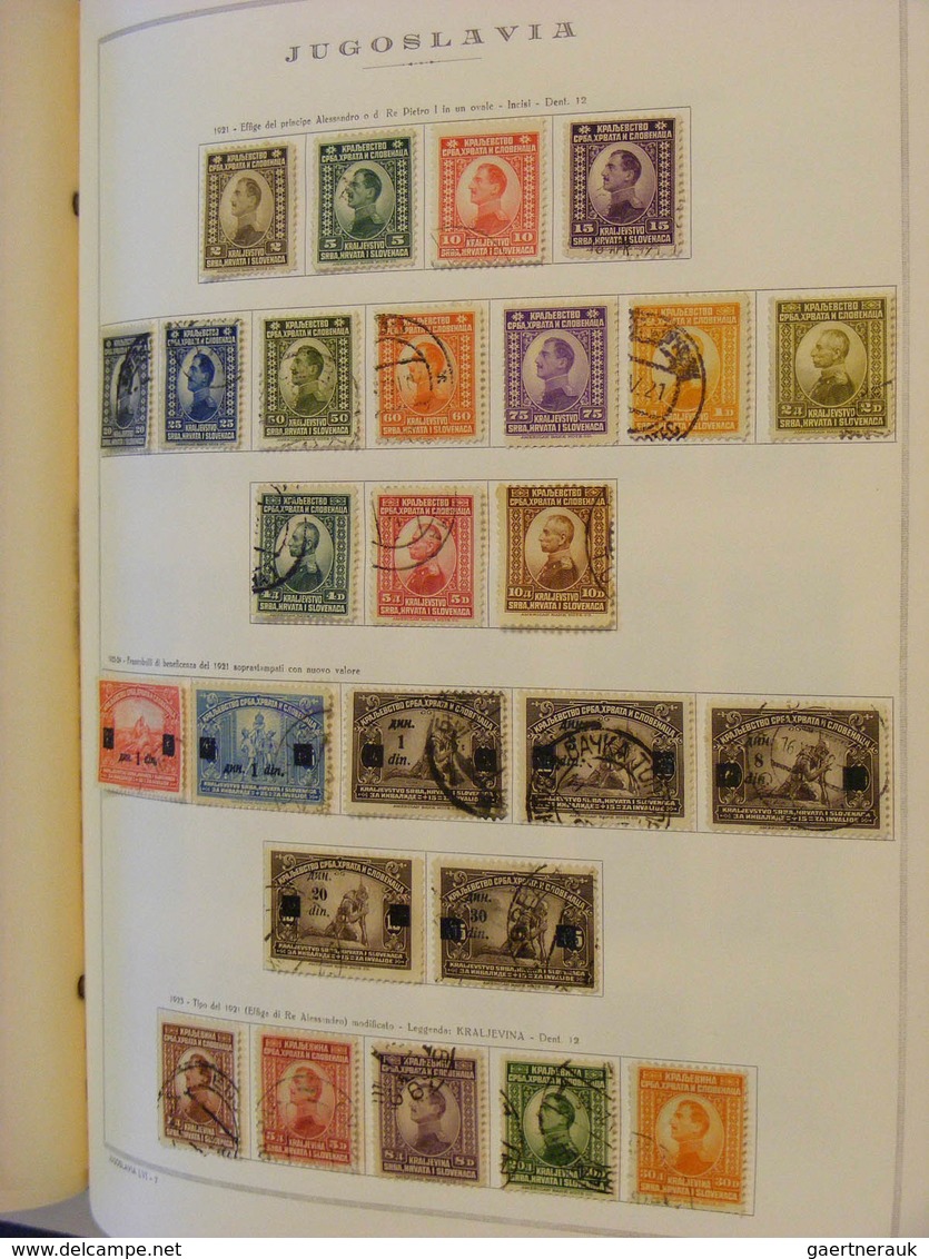 27050 Jugoslawien: 1866/1957: Neat mint & used collection of Yugoslavia in one album starting with section