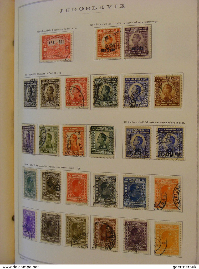 27050 Jugoslawien: 1866/1957: Neat mint & used collection of Yugoslavia in one album starting with section