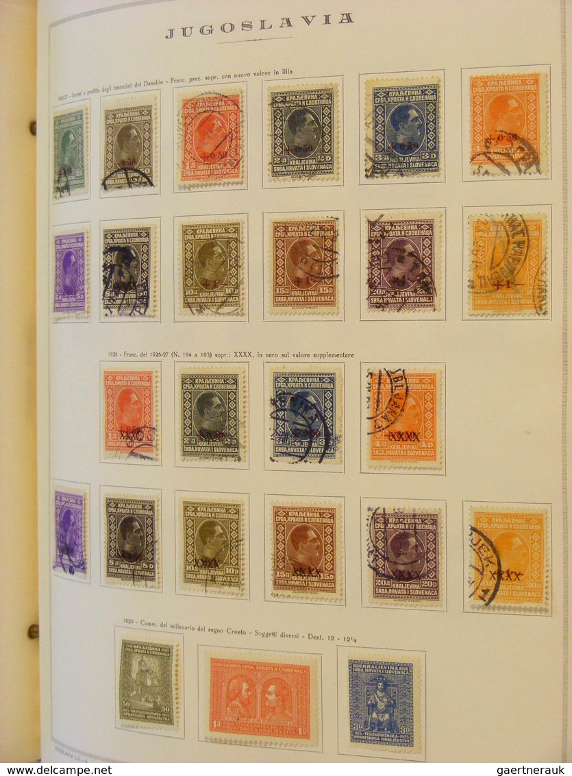 27050 Jugoslawien: 1866/1957: Neat mint & used collection of Yugoslavia in one album starting with section