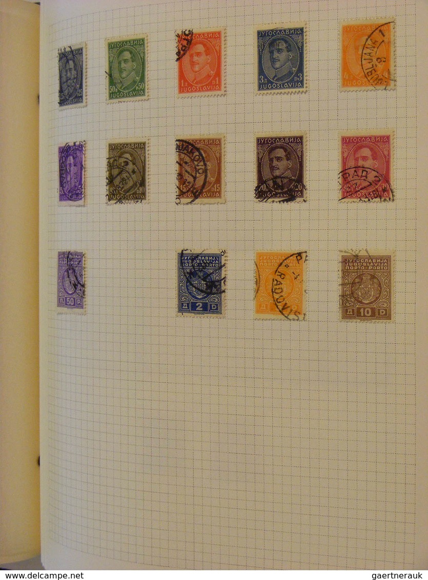 27050 Jugoslawien: 1866/1957: Neat mint & used collection of Yugoslavia in one album starting with section