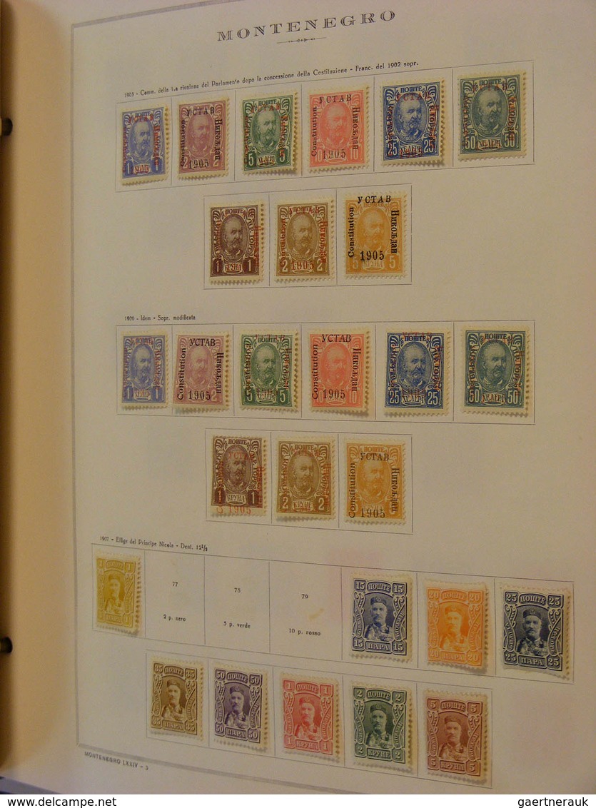 27050 Jugoslawien: 1866/1957: Neat mint & used collection of Yugoslavia in one album starting with section