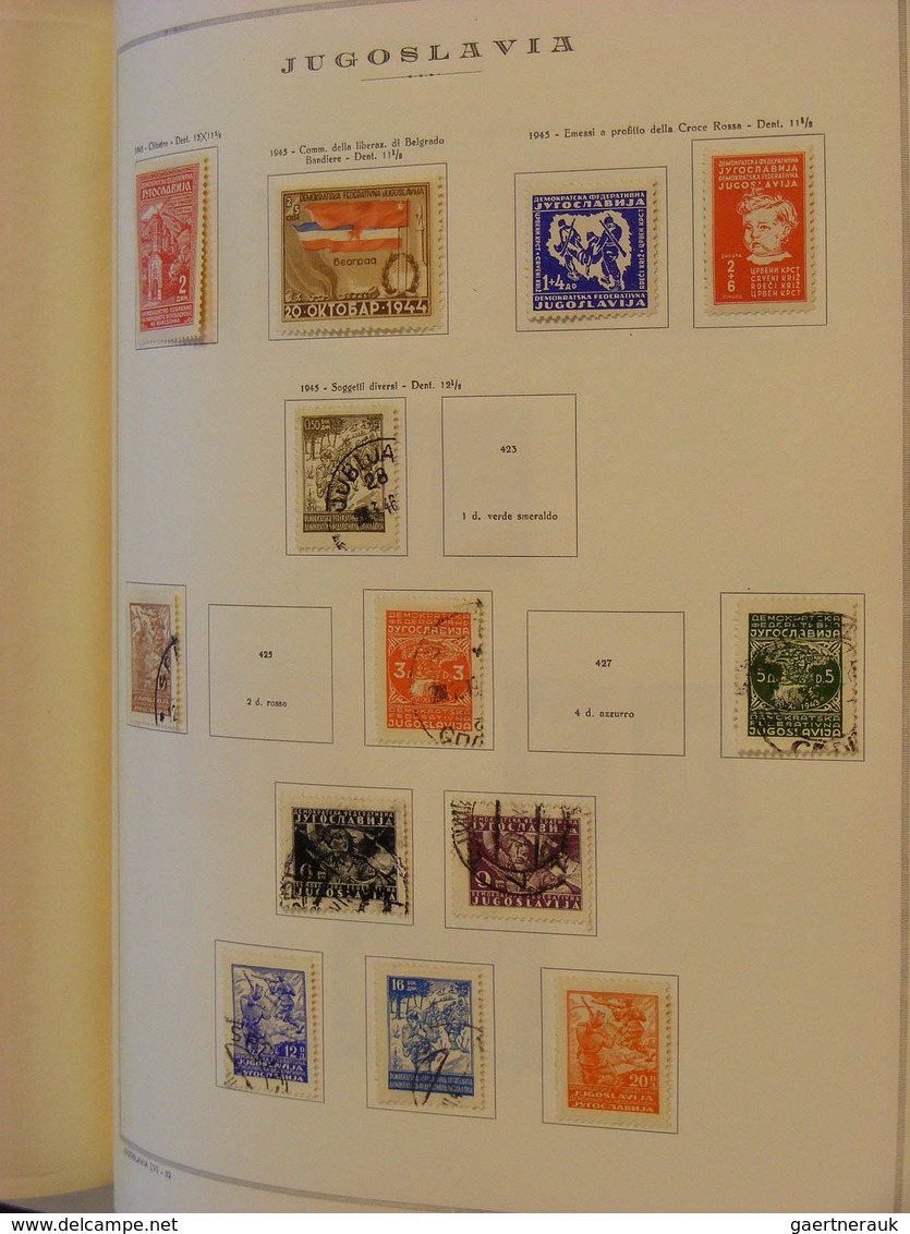 27050 Jugoslawien: 1866/1957: Neat mint & used collection of Yugoslavia in one album starting with section