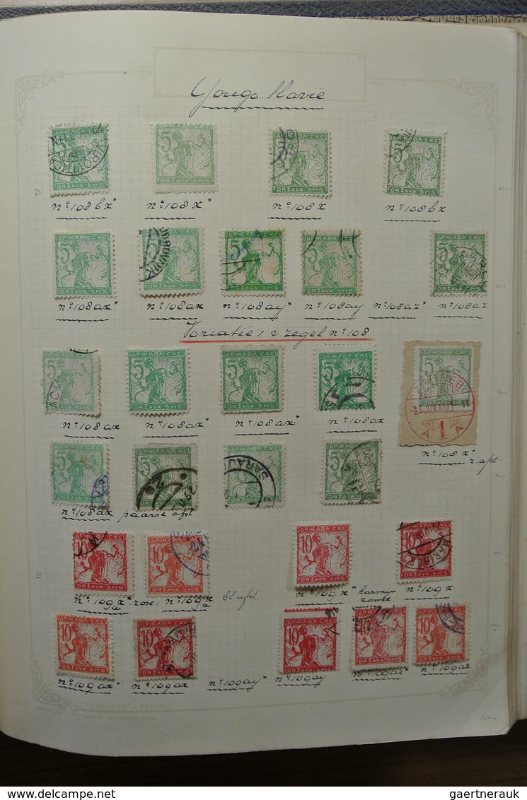 27064 Jugoslawien: 1918-1940. Partly specialised, mint hinged and used collection Yugoslavia 1918-1940 in