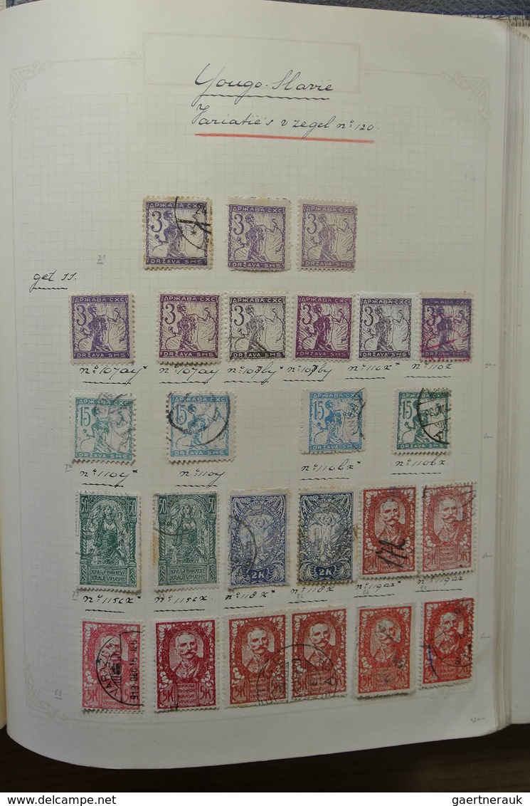 27064 Jugoslawien: 1918-1940. Partly specialised, mint hinged and used collection Yugoslavia 1918-1940 in