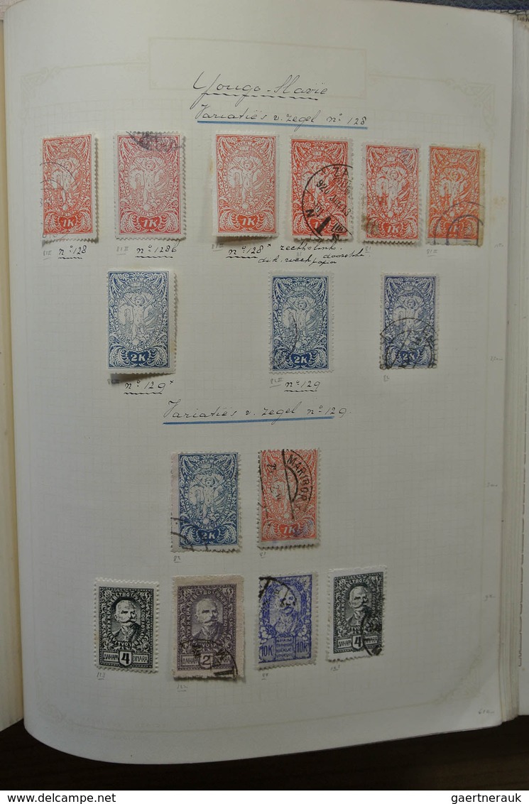 27064 Jugoslawien: 1918-1940. Partly specialised, mint hinged and used collection Yugoslavia 1918-1940 in