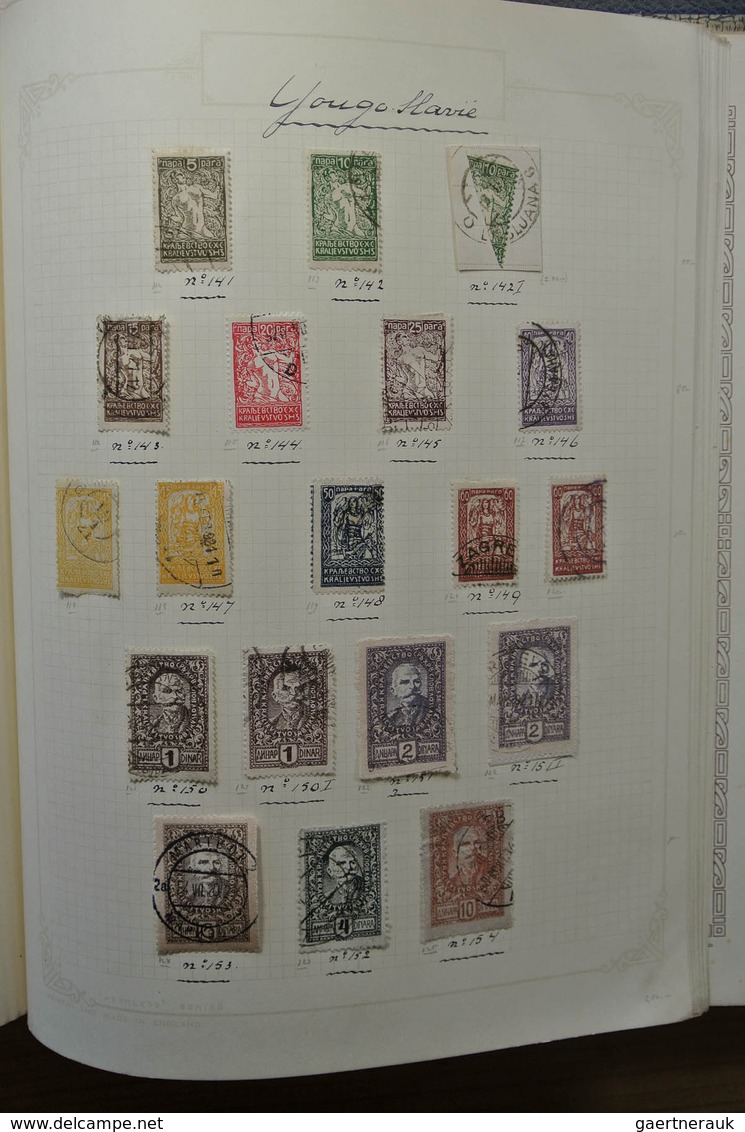 27064 Jugoslawien: 1918-1940. Partly specialised, mint hinged and used collection Yugoslavia 1918-1940 in