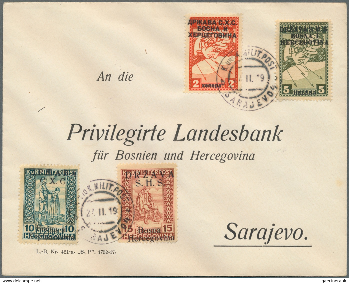 27068 Jugoslawien: 1919/1963, Assortment Of 24 Covers/card (mainly F.d.c.), E.g. 1933 PEN Congress, 1941 S - Lettres & Documents