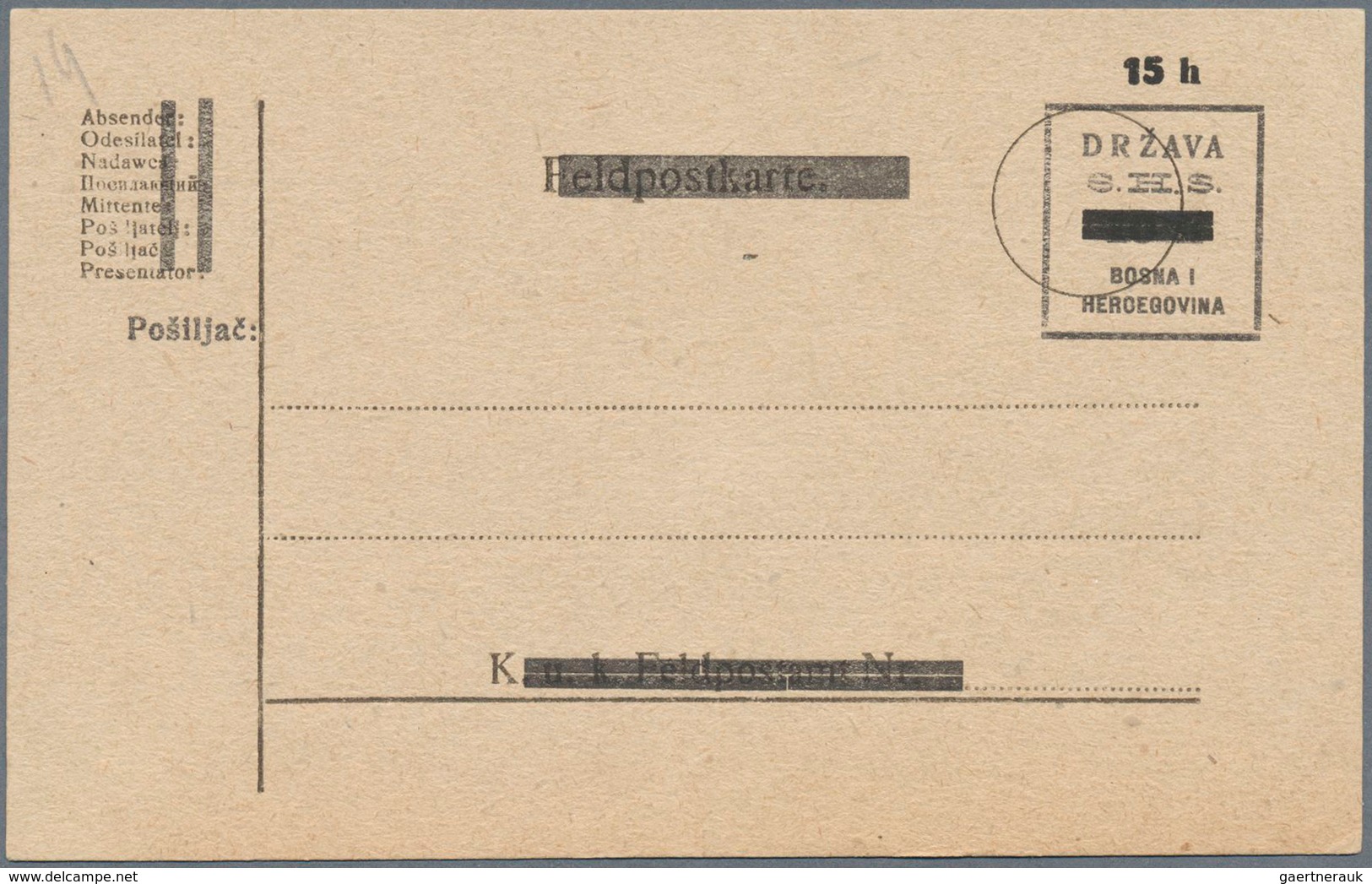 27127 Jugoslawien - Ganzsachen: 1918/1950, Lot Of More Than 110 Unused Postal Stationeries With Many Bette - Entiers Postaux