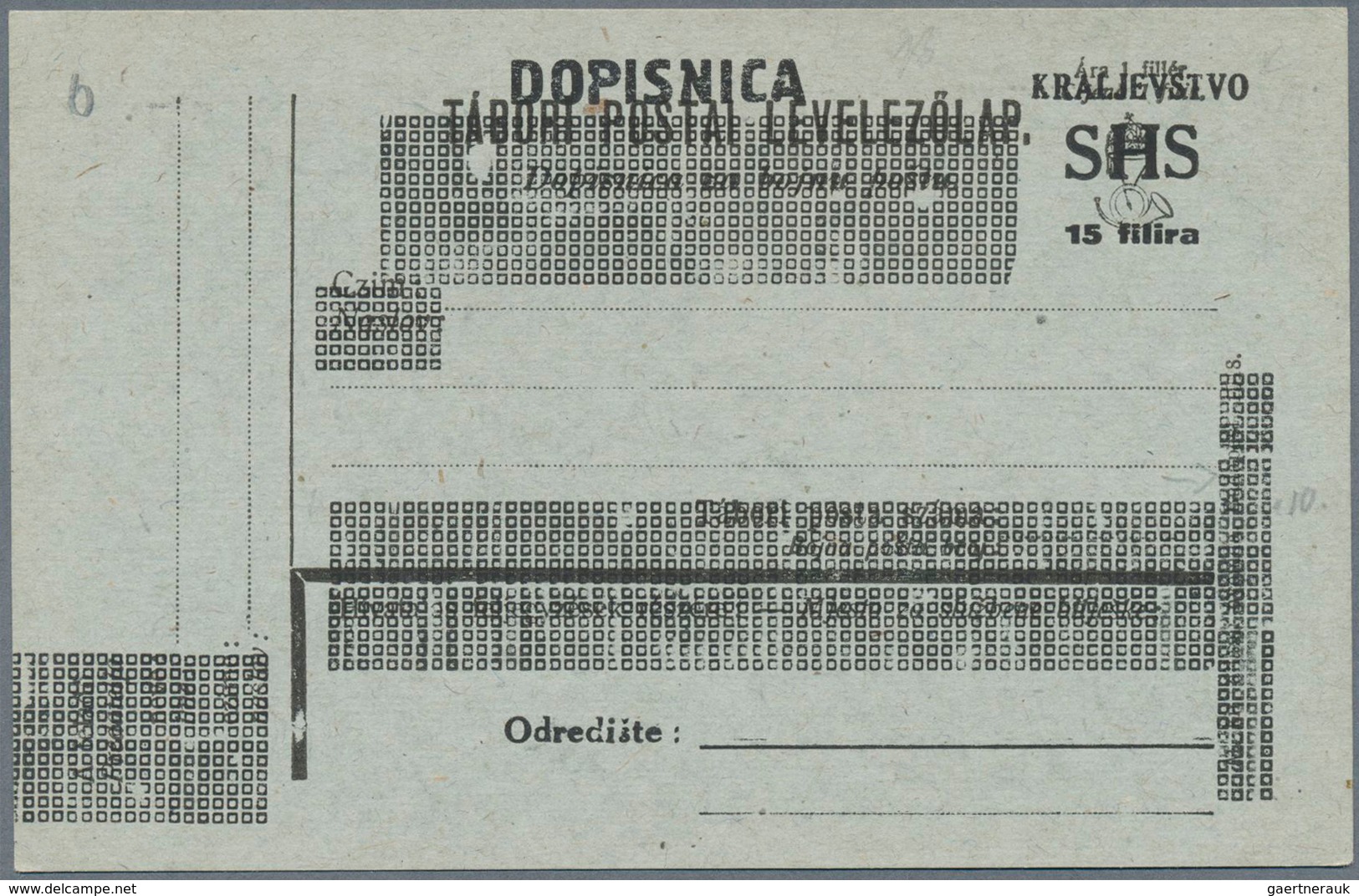 27127 Jugoslawien - Ganzsachen: 1918/1950, lot of more than 110 unused postal stationeries with many bette