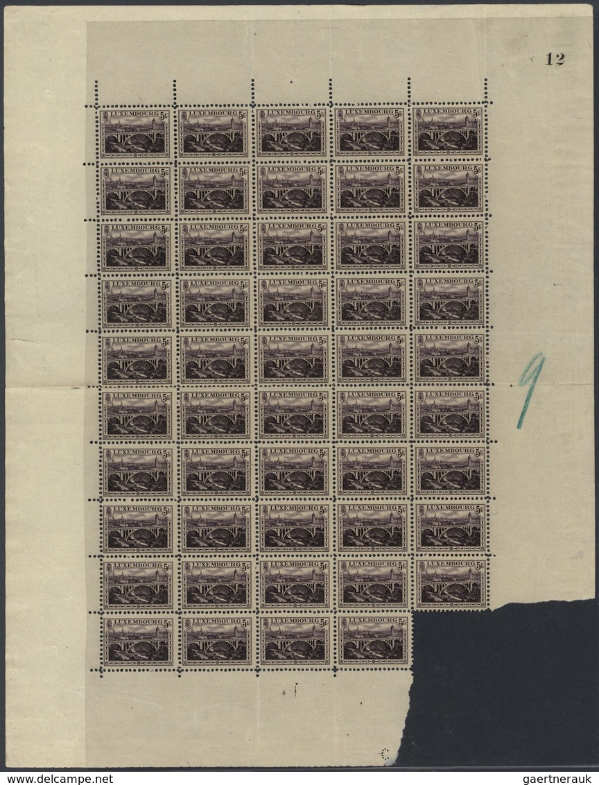 27272 Luxemburg: 1891/1939, Comprehensive UNMOUNTED MINT Accumulation Deriving From An Ancient Stock, All - Altri & Non Classificati
