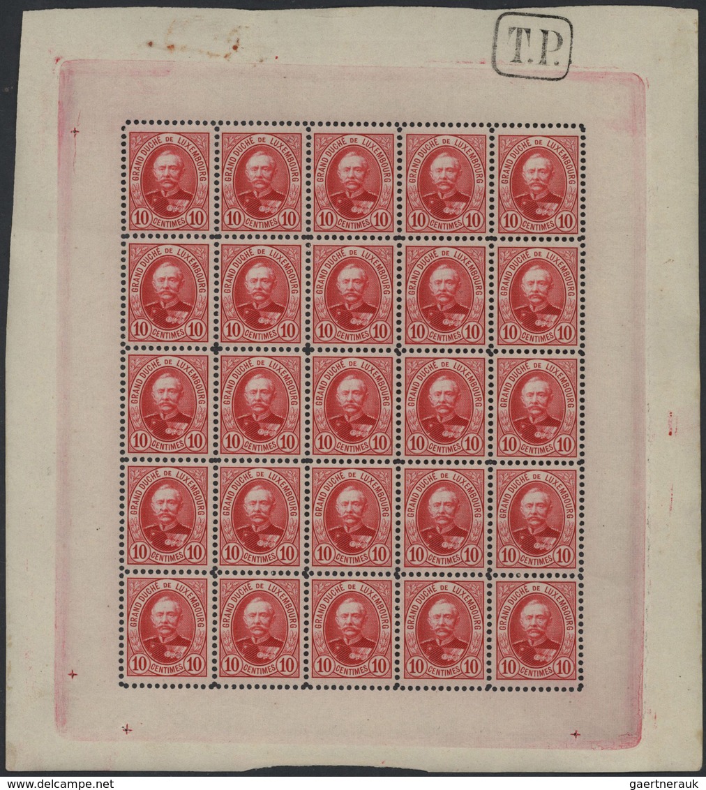 27272 Luxemburg: 1891/1939, Comprehensive UNMOUNTED MINT Accumulation Deriving From An Ancient Stock, All - Autres & Non Classés