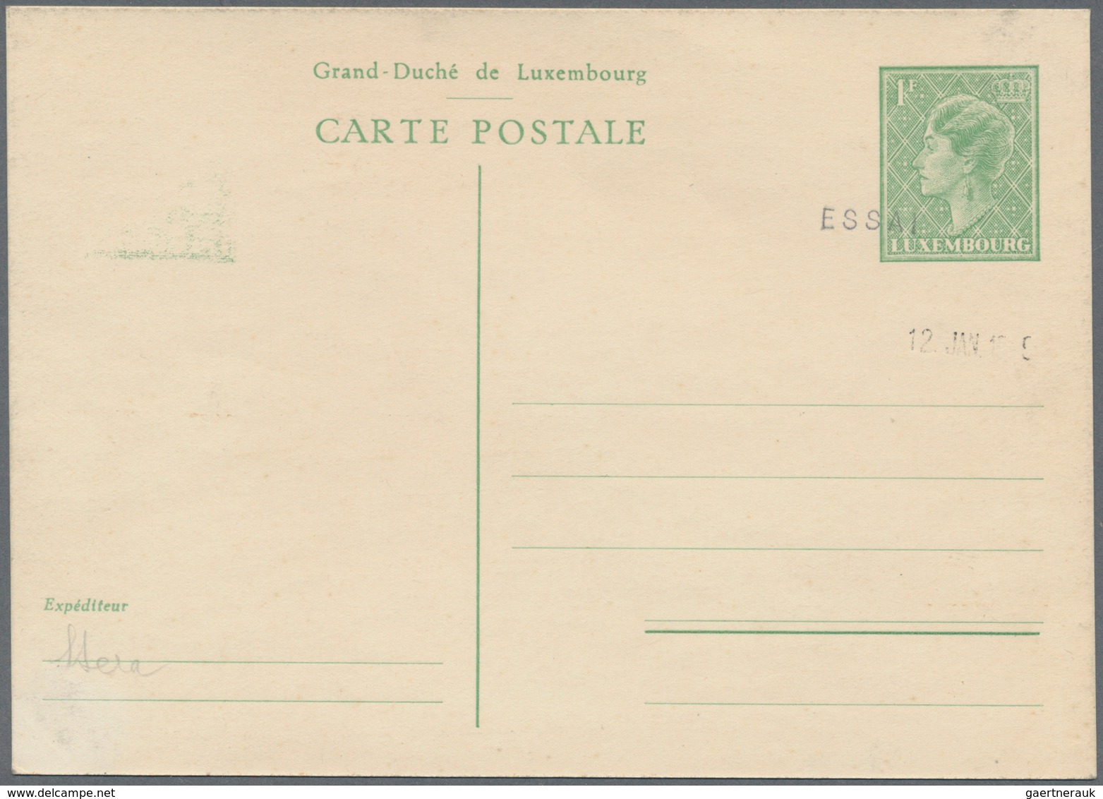 27290 Luxemburg - Ganzsachen: 1874/2010, umfangreiche Spezial-Sammlung "Ganzsachenkarten und Umschläge" mi