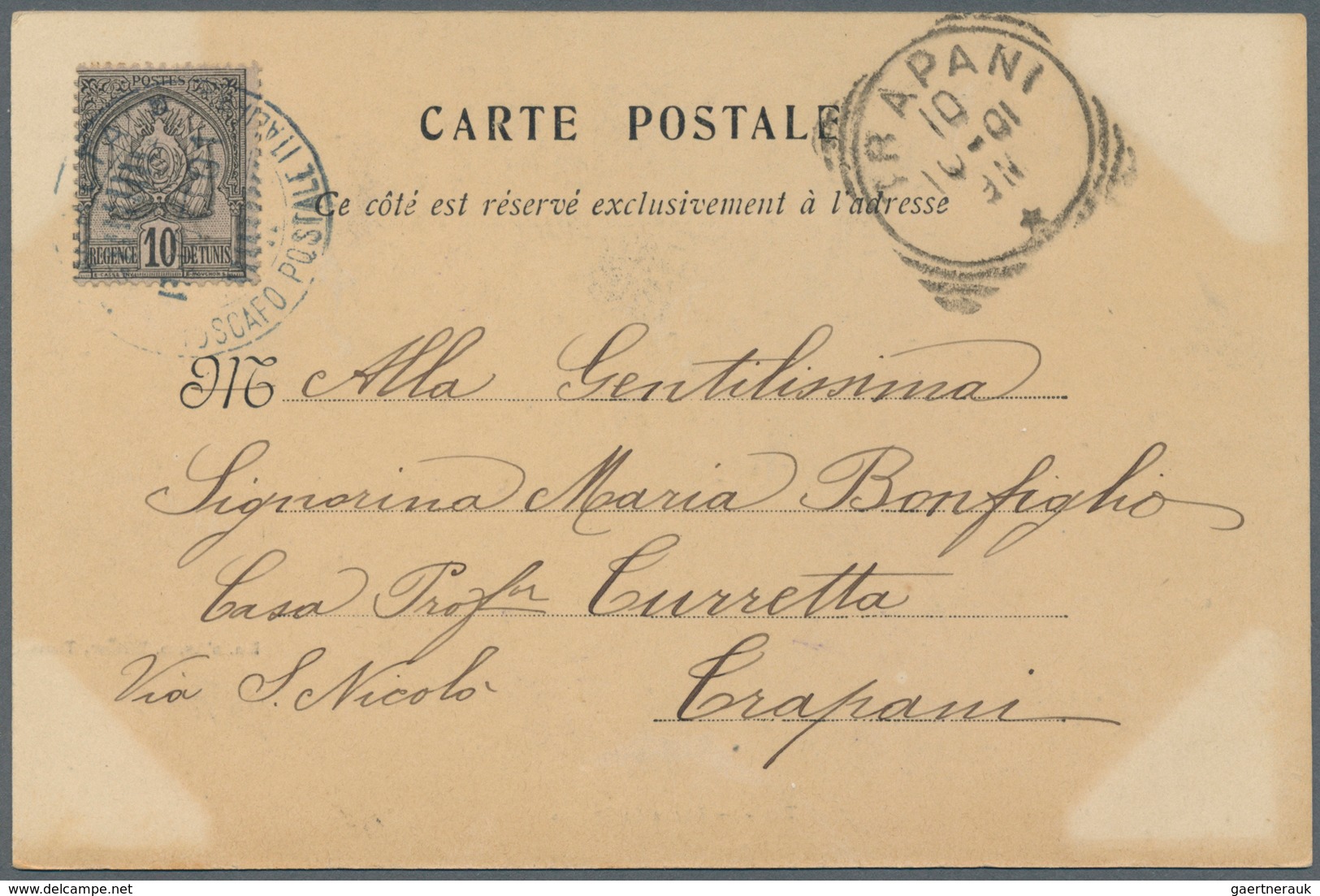 27292 Malta: 1845-1950 (ca.), Collection Of 170 Mostly Better Items, Shipmail, Postage Due, Many Registere - Malte