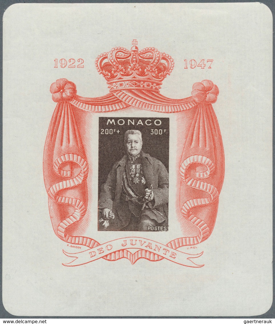 27348 Monaco: 1885/1955 (ca.), Duplicates On Nine Stockcards With Many Better Stamps With Majority In The - Neufs