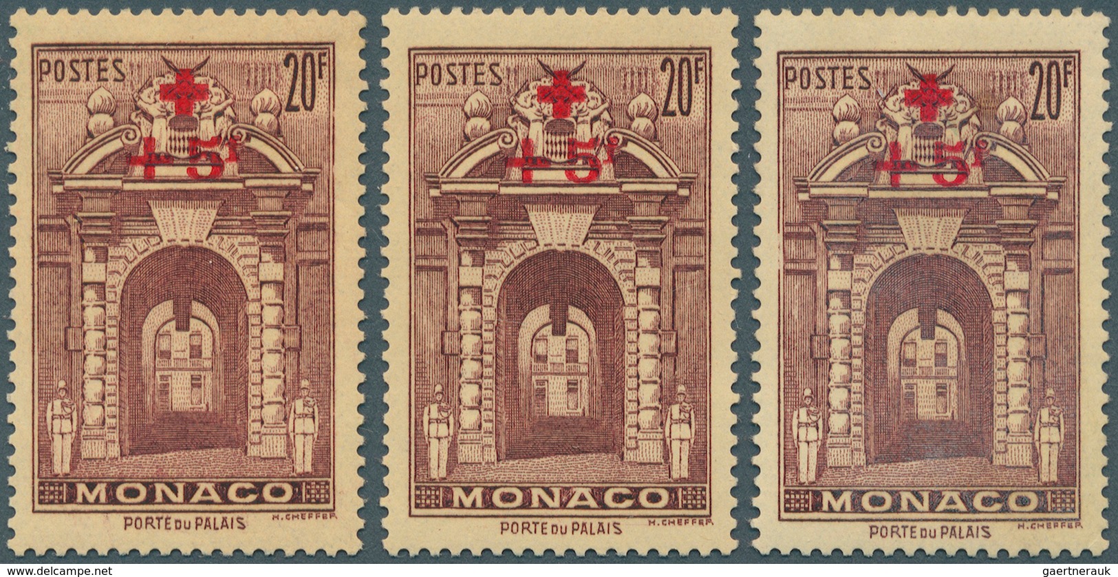 27351 Monaco: 1885/1948, Ungebrauchter/postfrischer Lagerposten Auf Stecktafeln, Dicht Gesteckt Mit Guter - Neufs