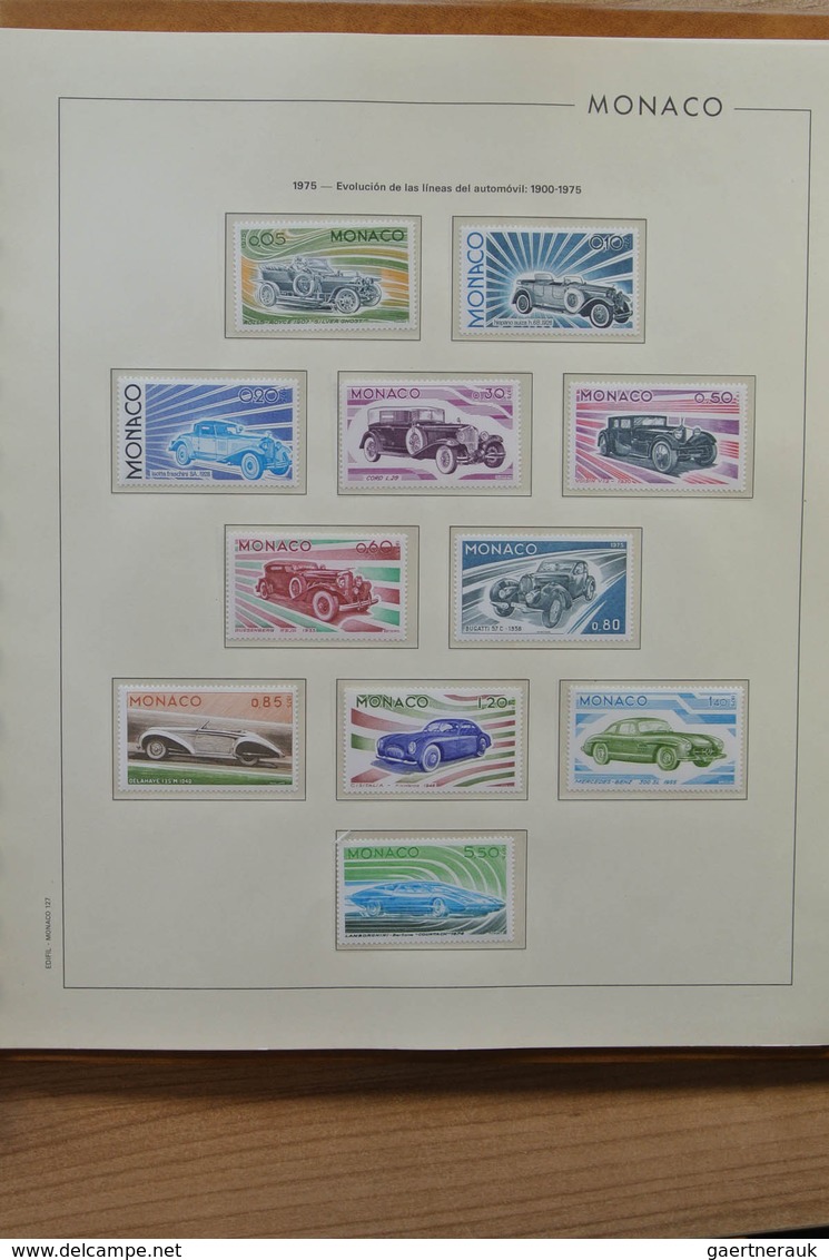 27379 Monaco: 1964-1990. Complete, MNH colllection Monaco 1964-1990 in 2 Filabo albums, including souvenir