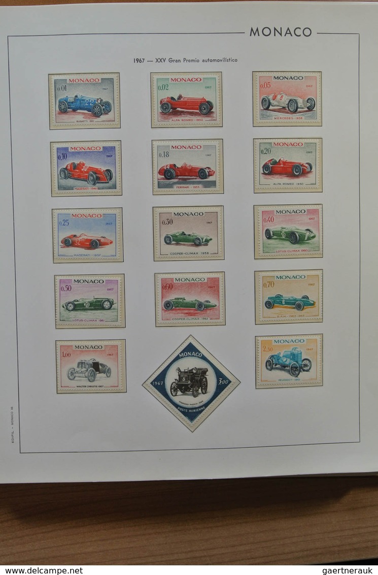 27379 Monaco: 1964-1990. Complete, MNH colllection Monaco 1964-1990 in 2 Filabo albums, including souvenir