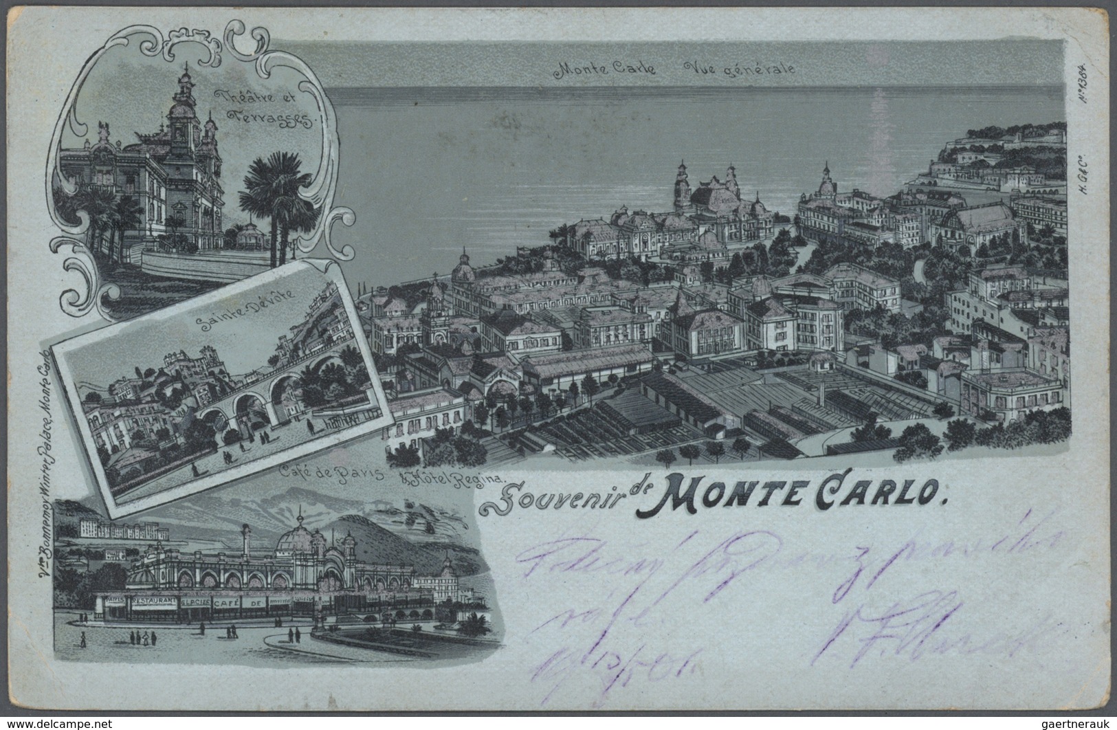 27392 Monaco - Besonderheiten: 1895/1920, Stock Of Around 1,700 Historical Picture Postcards In Common Com - Autres & Non Classés