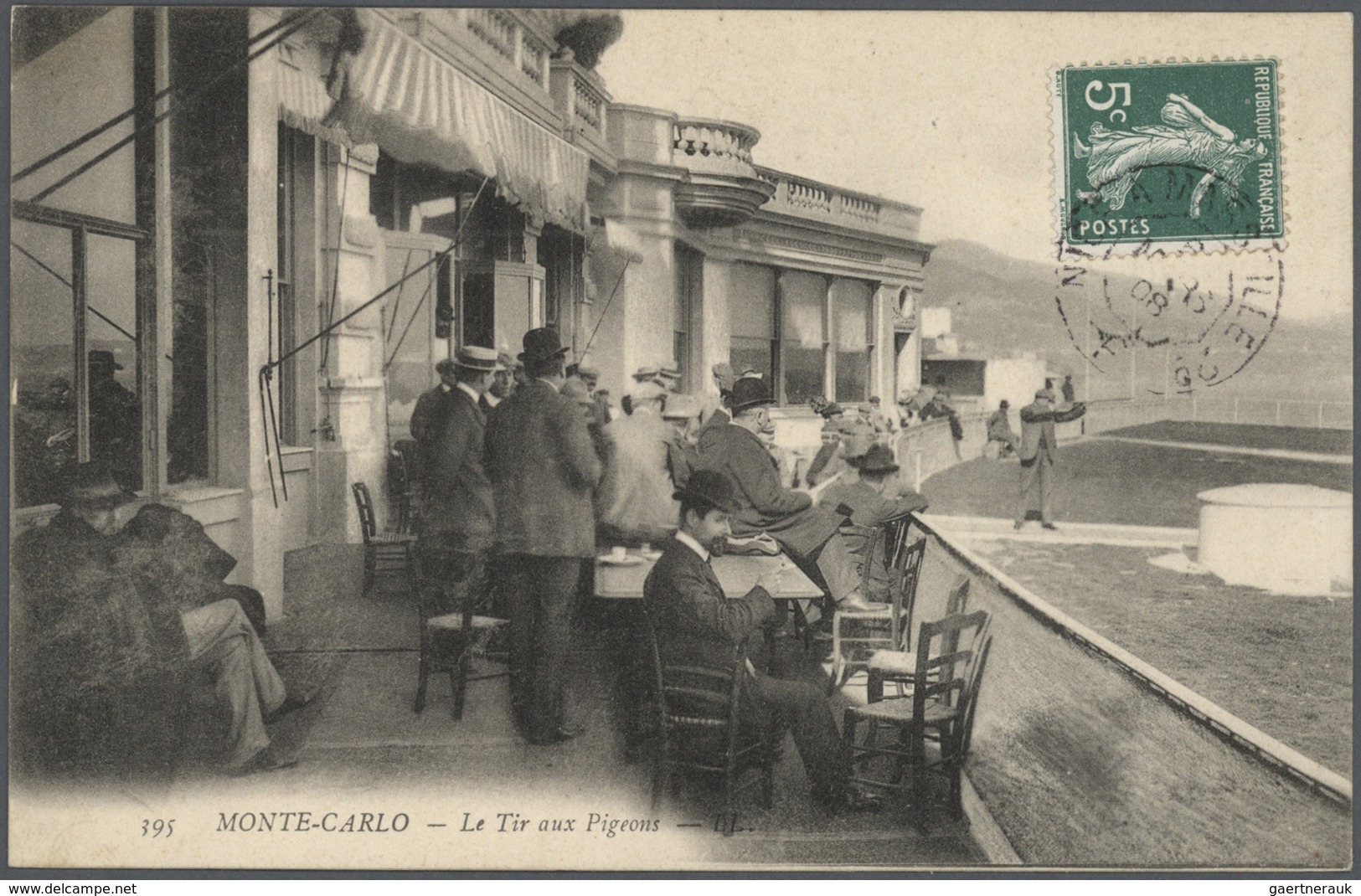 27392 Monaco - Besonderheiten: 1895/1920, Stock of around 1,700 historical picture postcards in common com