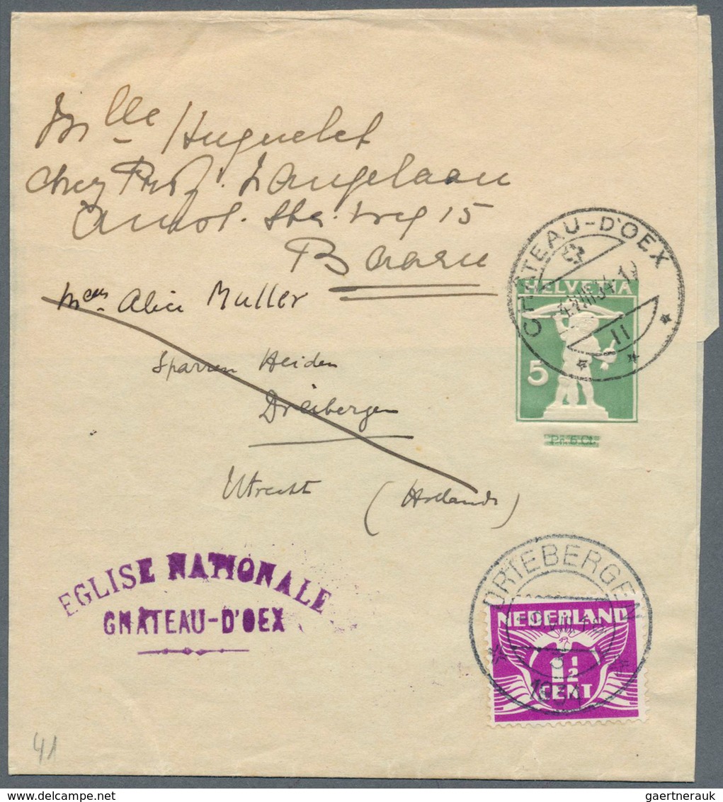 27414 Niederlande: 1771/1950 ca., interesting collection with focus on postal history, comprising ca.250 c