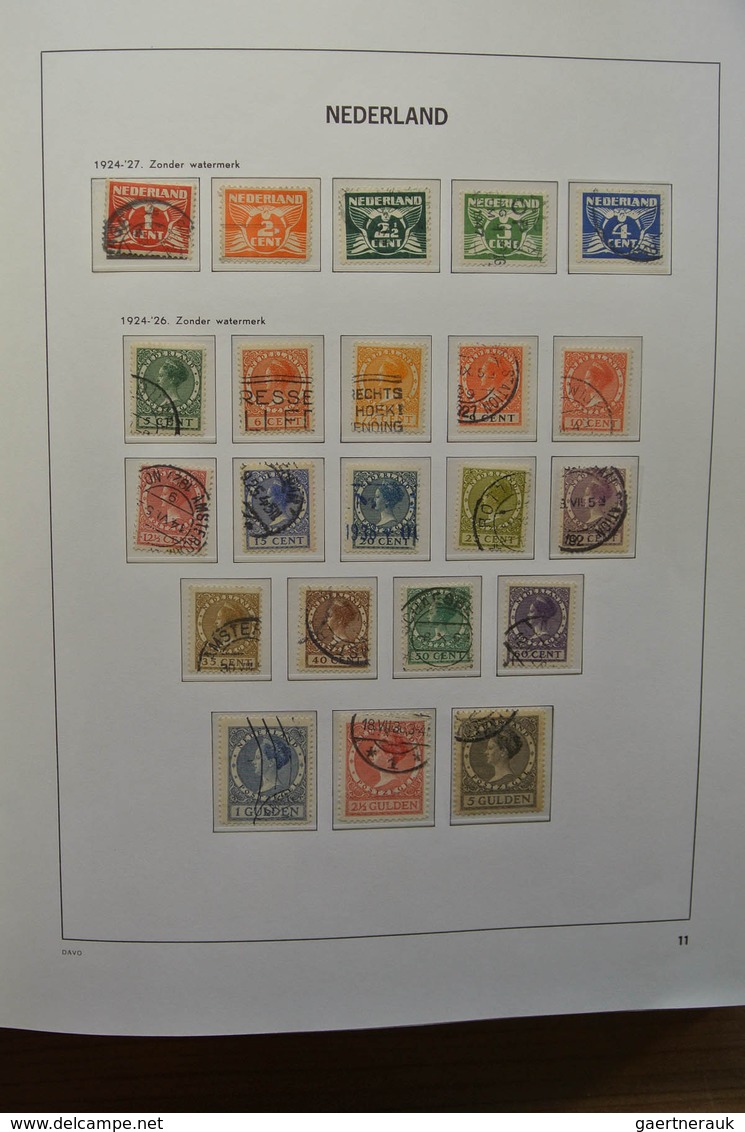 27422 Niederlande: 1852-1999. Almost Complete, MNH, Mint Hinged And Used Collection Netherlands 1852-1999 - Lettres & Documents