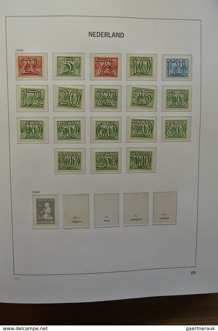 27422 Niederlande: 1852-1999. Almost complete, MNH, mint hinged and used collection Netherlands 1852-1999