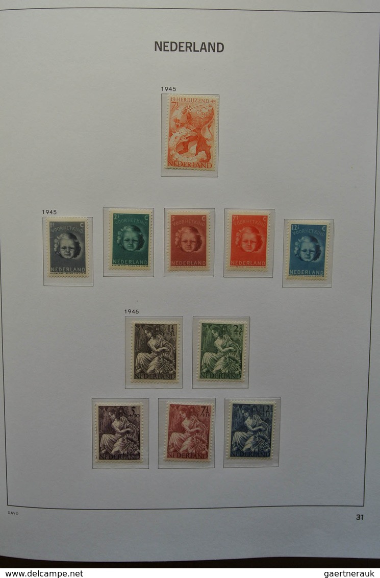 27422 Niederlande: 1852-1999. Almost complete, MNH, mint hinged and used collection Netherlands 1852-1999