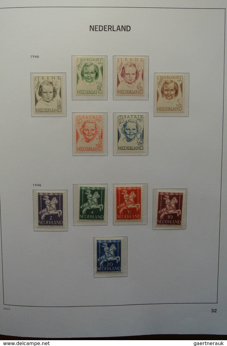 27422 Niederlande: 1852-1999. Almost complete, MNH, mint hinged and used collection Netherlands 1852-1999