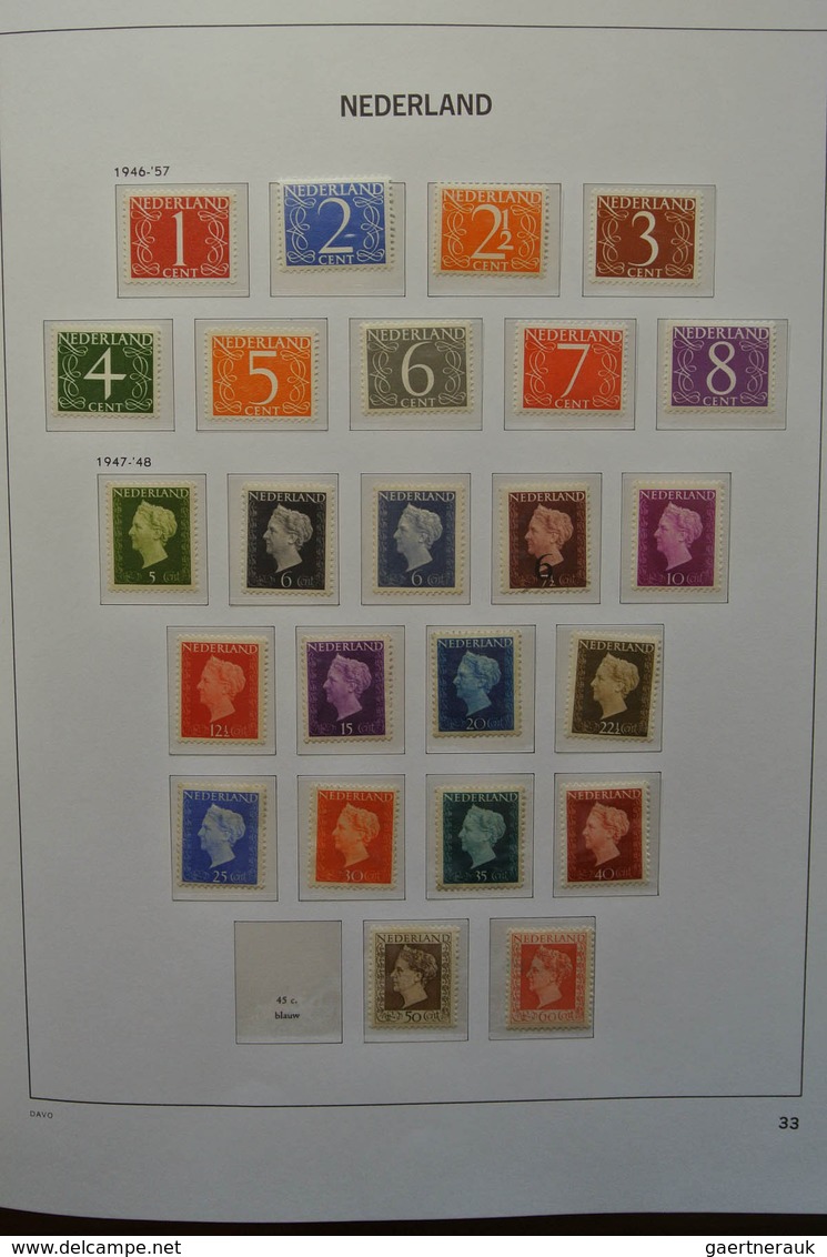 27422 Niederlande: 1852-1999. Almost complete, MNH, mint hinged and used collection Netherlands 1852-1999