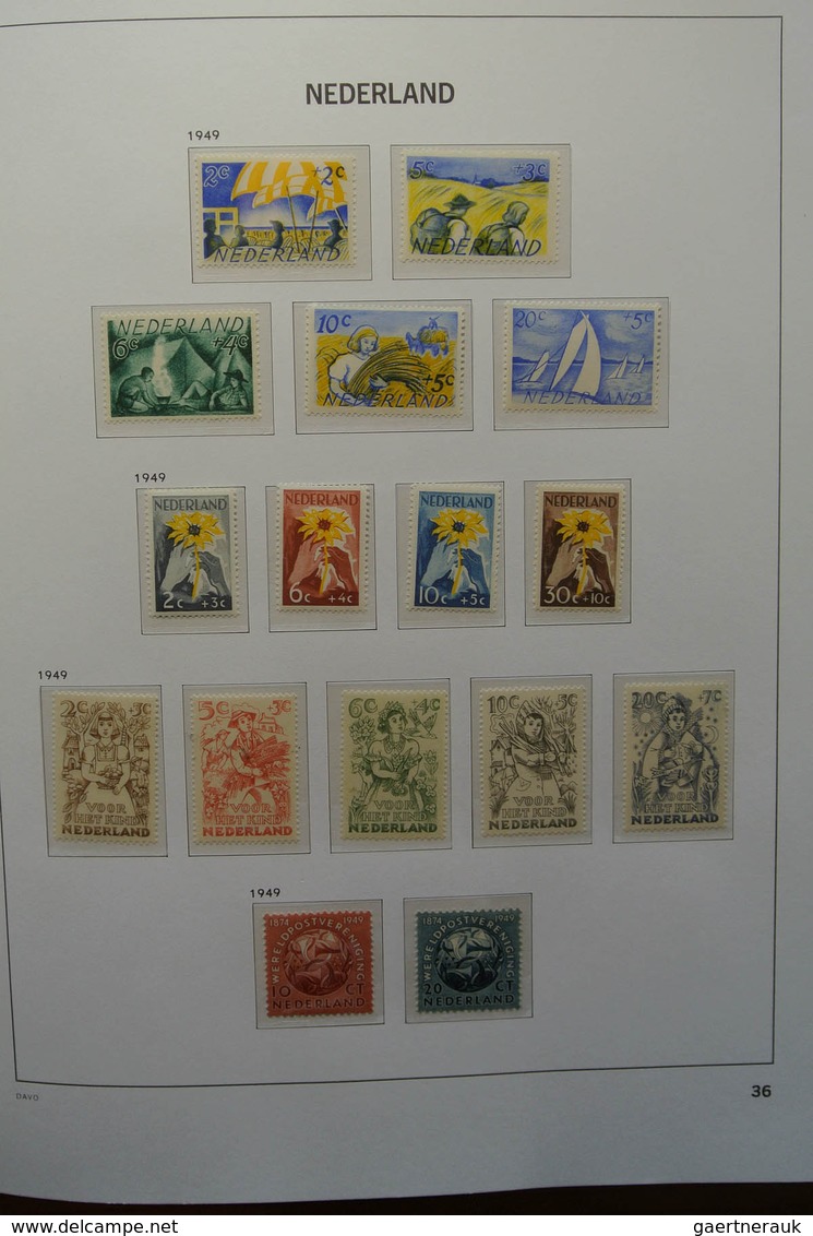 27422 Niederlande: 1852-1999. Almost complete, MNH, mint hinged and used collection Netherlands 1852-1999