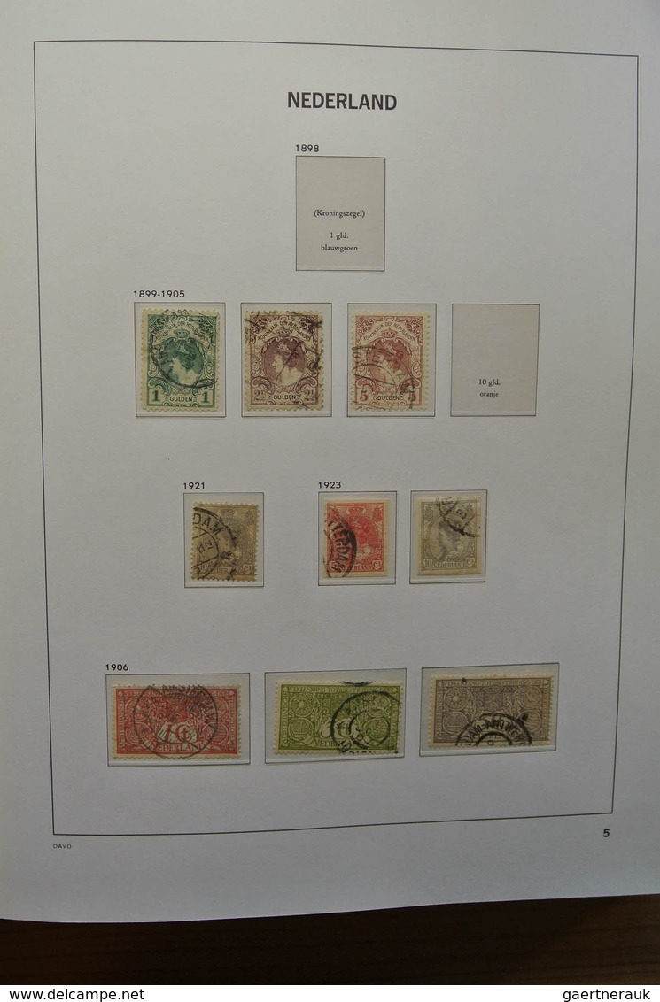 27422 Niederlande: 1852-1999. Almost complete, MNH, mint hinged and used collection Netherlands 1852-1999