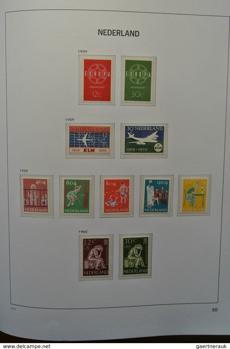 27422 Niederlande: 1852-1999. Almost complete, MNH, mint hinged and used collection Netherlands 1852-1999